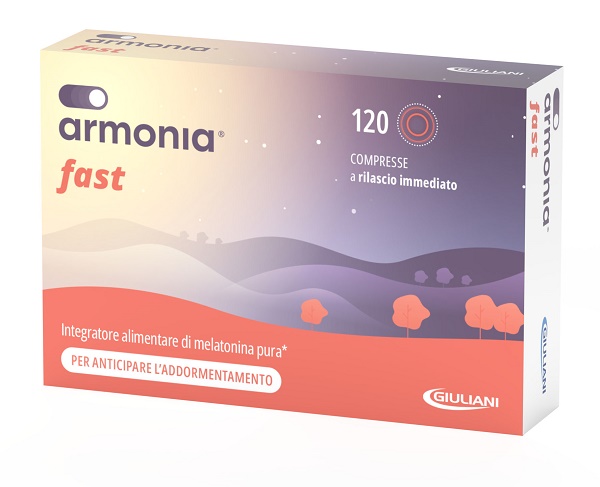 ARMONIA FAST 1 MG MELATONINA 120 COMPRESSE - lepimpinelle.it