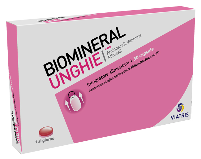 BIOMINERAL UNGHIE 30 CAPSULE - lepimpinelle.it
