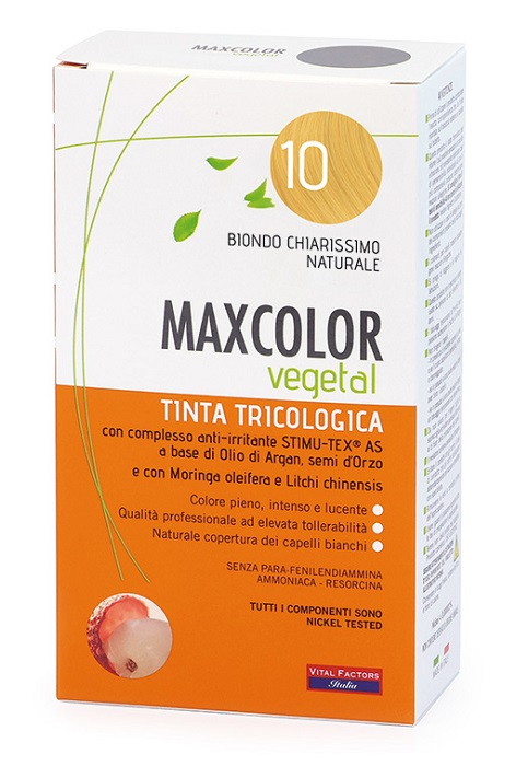 MAX COLOR VEGETAL 10 TINTURA 140 ML - lepimpinelle.it