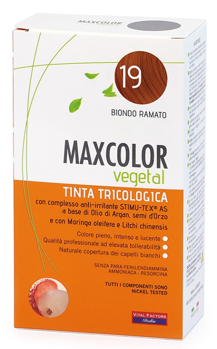 MAX COLOR VEGETAL 19 TINTURA 140 ML - lepimpinelle.it