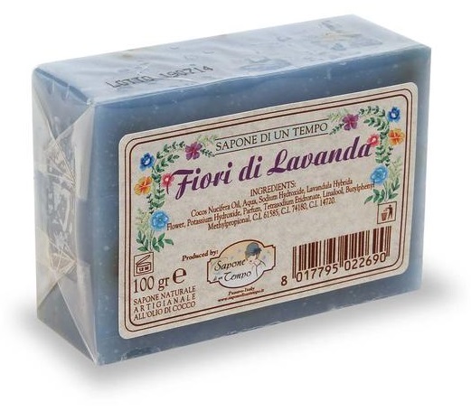 SAPONE NATURALE LAVANDA 100 G - lepimpinelle.it