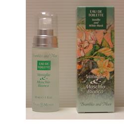 EAU DE TOILETTE VANIGLIA E MUSCHIO BIANCO 30 ML - lepimpinelle.it