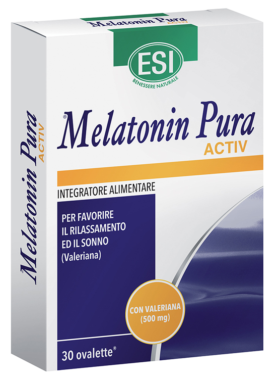 ESI MELATONIN PURA ACTIV 30 OVALETTE - lepimpinelle.it