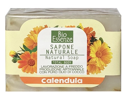 BIO ESSENZE SAPONE NATURALE CALENDULA 100 G - lepimpinelle.it