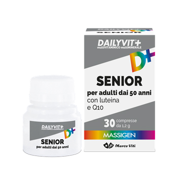 MASSIGEN SENIOR MULTIVITAMINICO E MULTIMINERALE 30 COMPRESSE RIVESTITE - lepimpinelle.it