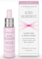 ACIDO IALURONICO FLUIDO VISO A TRIPLA AZIONE TRATTAMENTO ANTIAGE MULTIATTIVO 28 ML - lepimpinelle.it