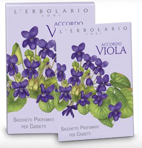 ACCORDO VIOLA SACCHETTO PROFUMATO PER CASSETTI - lepimpinelle.it