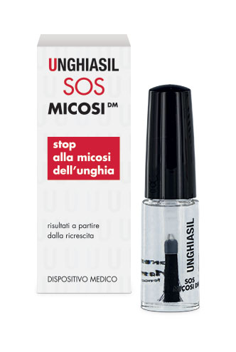 ANTIMICOTICO UNGHIASIL SOS MICOSI IN FLACONE DI VETRO 5 ML CON PENNELLO APPLICATORE + ASTUCCIO - lepimpinelle.it