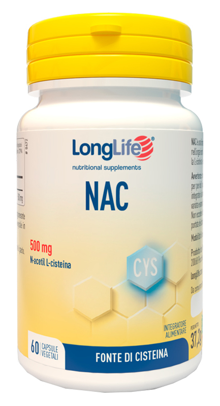 LONGLIFE NAC 60 CAPSULE VEGETALI - lepimpinelle.it