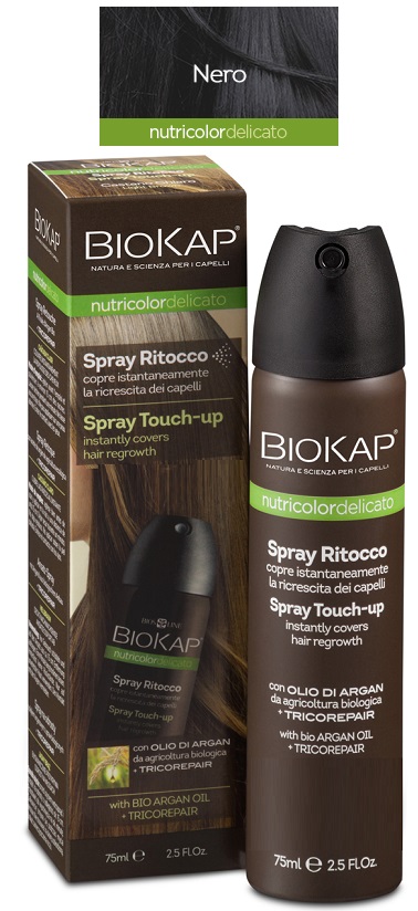 BIOS LINE BIOKAP NUTRICDEL SPRAY RITOCCO NERO 75 ML - lepimpinelle.it