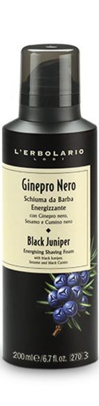 GINEPRO NERO SCHIUMA DA BARBA ENERGIZZANTE 200 ML - lepimpinelle.it