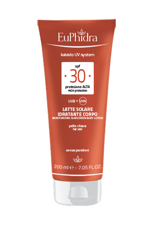 EUPHIDRA KALEIDO UV SYSTEM LATTE SOLARE CORPO 30 - lepimpinelle.it