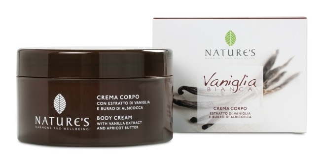 NATURE'S VANIGLIA BIANCA CREMA CORPO 200 ML - lepimpinelle.it
