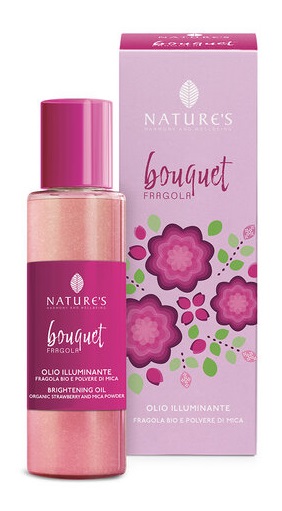 NATURE'S BOUQUET FRAGOLA OLIO ILLUMINANTE 100 ML EDIZIONE LIMITATA - lepimpinelle.it