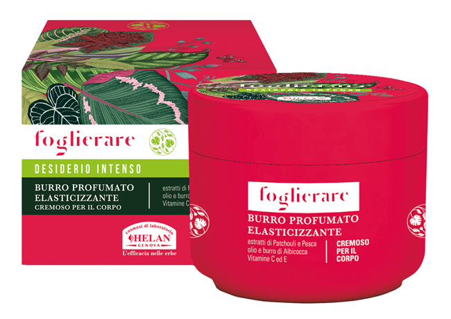 FOGLIERARE DESIDERIO INTENSO BURRO PROFUMATO ELASTICIZZANTE 200 ML - lepimpinelle.it