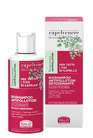 CAPELVENERE BIOSHAMPOO ANTIPOLLUTION DETOSSINANTE 200 ML - lepimpinelle.it