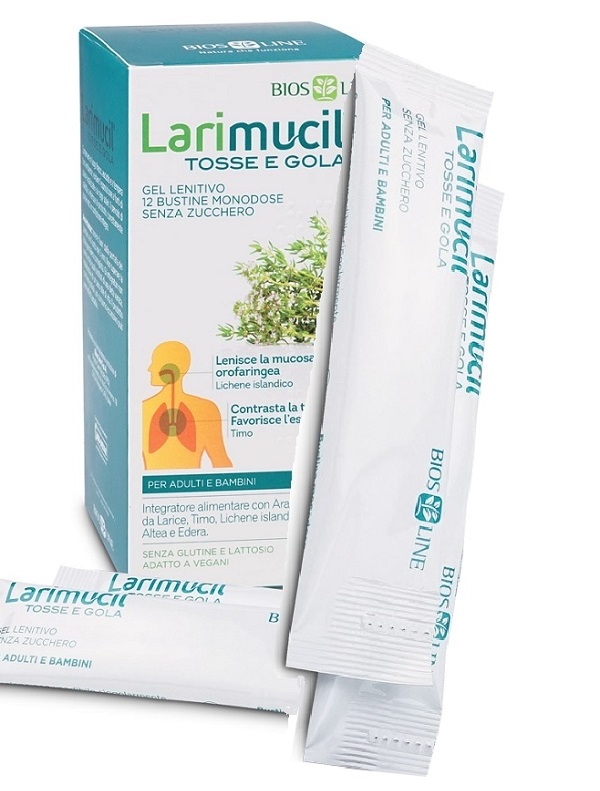 LARIMUCIL TOSSE GOLA 12 BUSTINE 10 ML - lepimpinelle.it