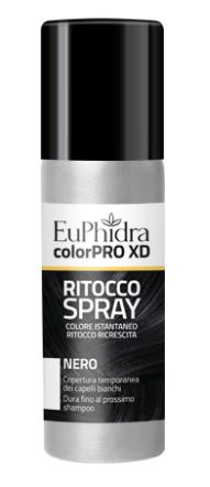 EUPHIDRA COLORPRO XD TINTURA RITOCCO SPRAY CAPELLI NERO 75 ML - lepimpinelle.it