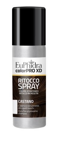 EUPHIDRA COLORPRO XD TINTURA RITOCCO SPRAY CAPELLI CASTANO 75 ML - lepimpinelle.it