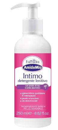 EUPHIDRA AMIDOMIO INTIMO DETERGENTE LENITIVO PH 7 250 ML - lepimpinelle.it