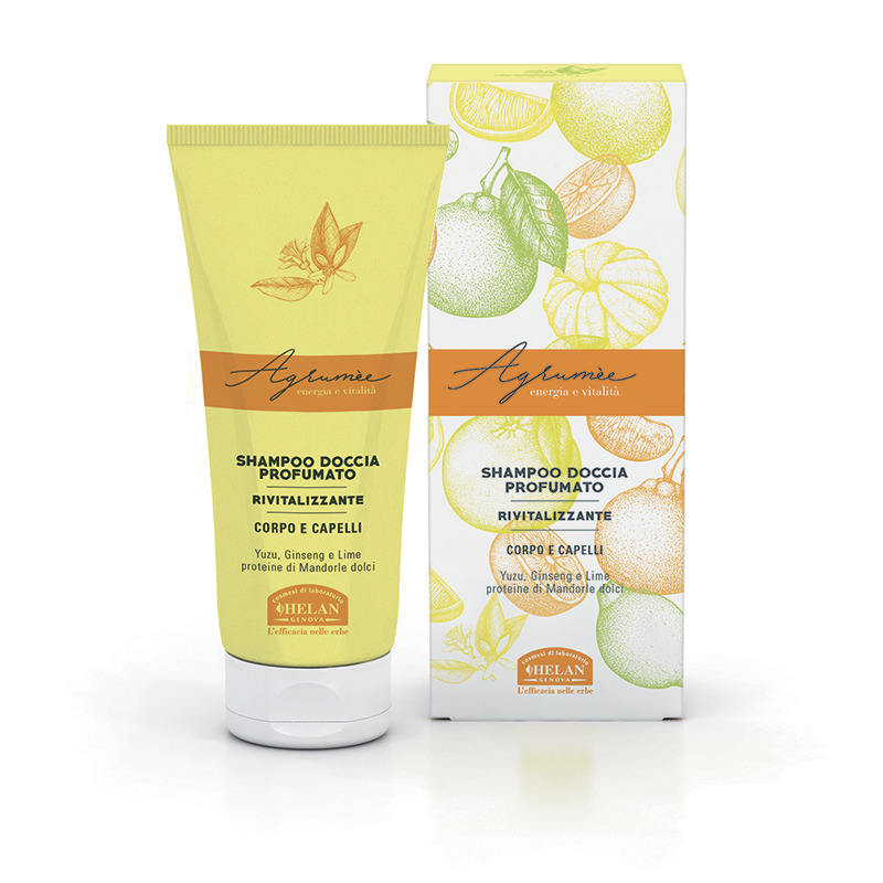 HELAN AGRUMEE SHAMPOO DOCCIA PROFUMATO RIVITALIZZANTE 200 ML - lepimpinelle.it