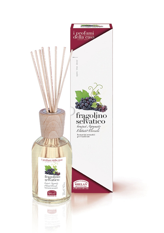 I PROFUMI DELLA CASA FRAGOLINO SELVATICO-BASTONCINI AROMATICI 100 ML - lepimpinelle.it