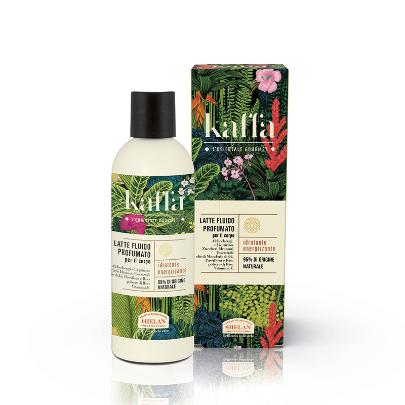 HELAN KAFFA LATTE FLUIDO PROFUMATO PER IL CORPO 200 ML - lepimpinelle.it