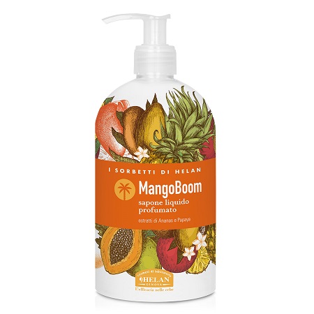 I SORBETTI DI HELAN MANGOBOOM SAPONE LIQUIDO 500 ML - lepimpinelle.it
