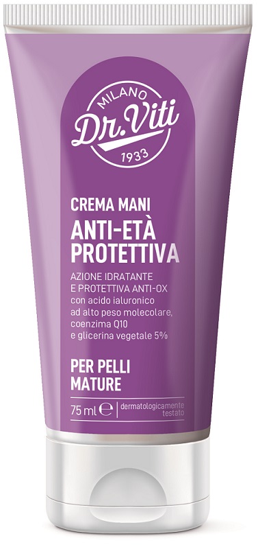DR VITI CREMA MANI ANTI ETA' PROTETTIVA 75 ML - lepimpinelle.it