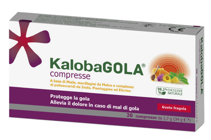 KALOBAGOLA 20 COMPRESSE FRAGOLA - lepimpinelle.it