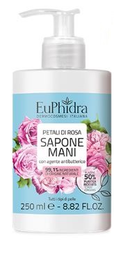 EUPHIDRA SAPONE LIQUIDO PETALI DI ROSA 250 ML - lepimpinelle.it