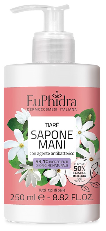 EUPHIDRA SAPONE LIQUIDO TIARE' 250 ML - lepimpinelle.it