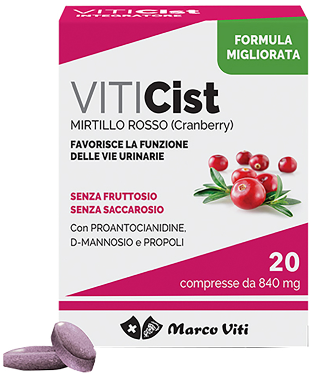 VITICIST MIRTILLO 20 COMPRESSE RIVESTITE - lepimpinelle.it