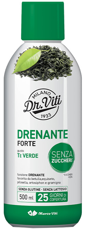 DRENANTE FORTE TE' VERDE 500 ML - lepimpinelle.it