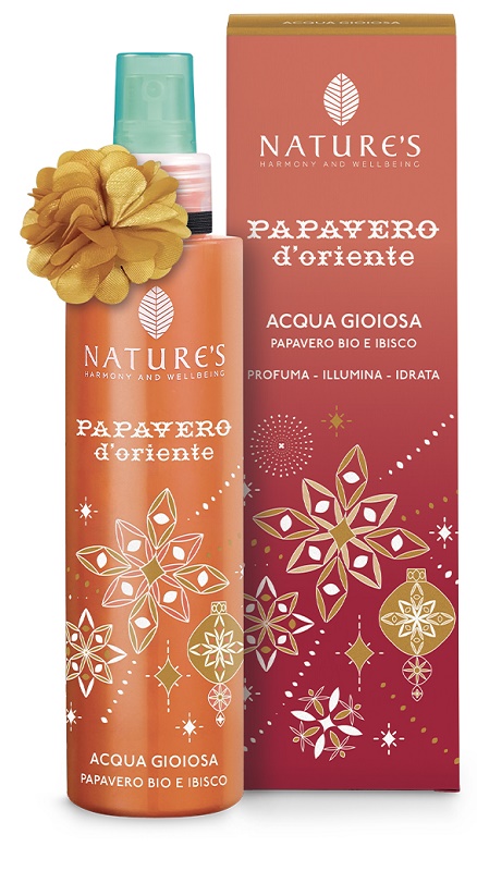 NATURE'S PAPAVERO D'ORIENTE ACQUA GIOIOSA EDIZIONE LIMITATA 100 ML - lepimpinelle.it