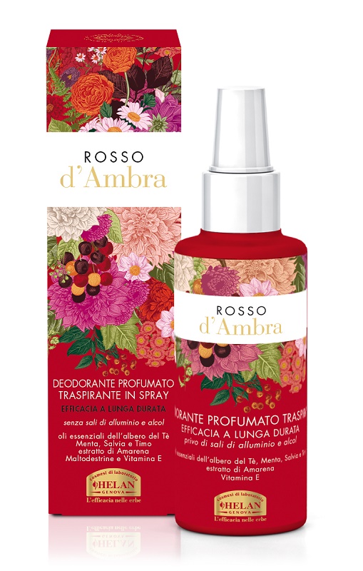 ROSSO D'AMBRA DEODORANTE PROFUMATO SPRAY - lepimpinelle.it