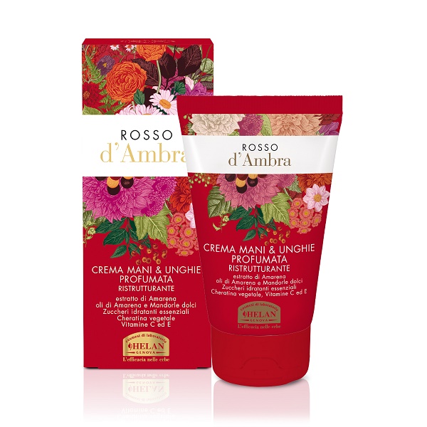 ROSSO D'AMBRA CREMA MANI & UNGHIE PROFUMATA 50 ML - lepimpinelle.it