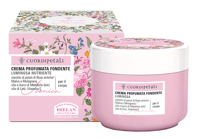 CUOR DI PETALI ICONICA CREMA PROFUMATA FONDENTE LUMINOSA 200 ML - lepimpinelle.it
