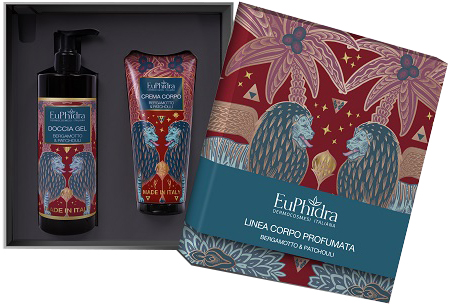 EUPHIDRA COFANETTO BERGAMOTTO & PATCHOULI 1 DOCCIA GEL 400 ML + 1 CREMA CORPO 200 ML - lepimpinelle.it
