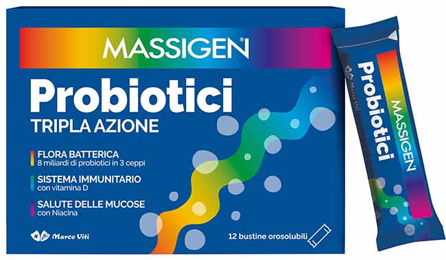 MASSIGEN PROBIOTICI 12 STICKPACK - lepimpinelle.it