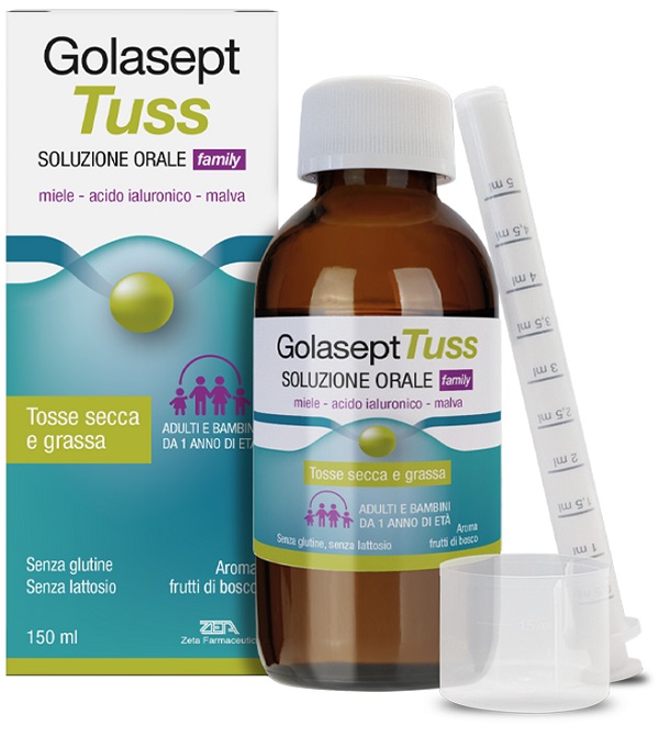 SOLUZIONE ORALE GOLASEPT TUSS FAMILY 150 ML - lepimpinelle.it