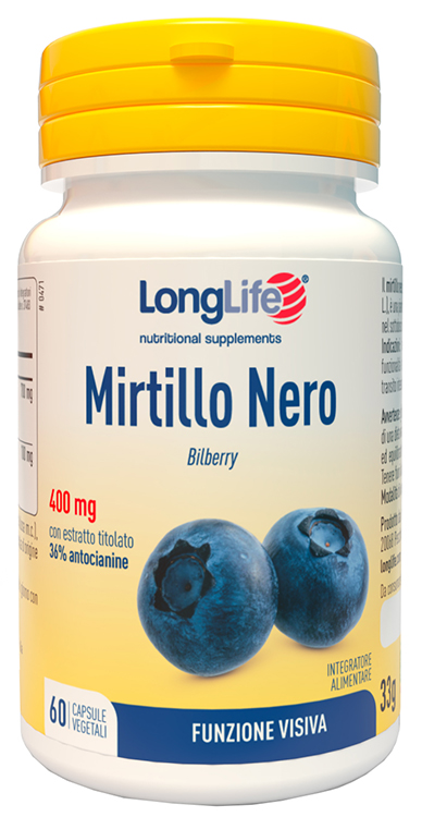 LONGLIFE MIRTILLO ROSSO FORTE 60 VEGICAPS - lepimpinelle.it