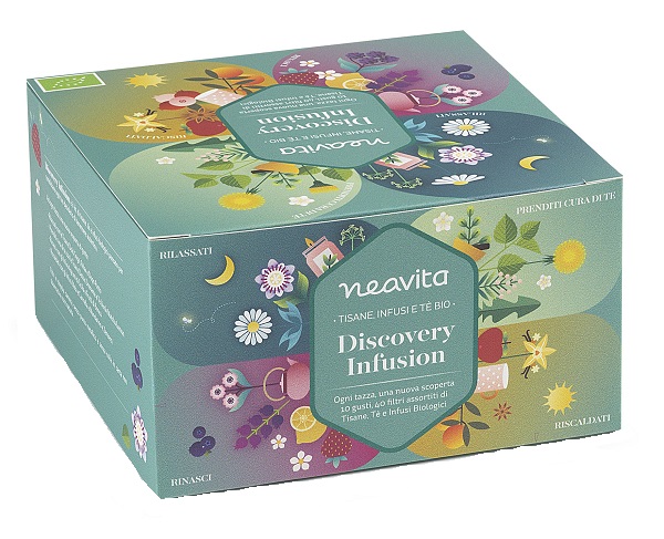 NEAVITA SELEZIONE INFUSI TISANE BIO 40 FILTRI - lepimpinelle.it