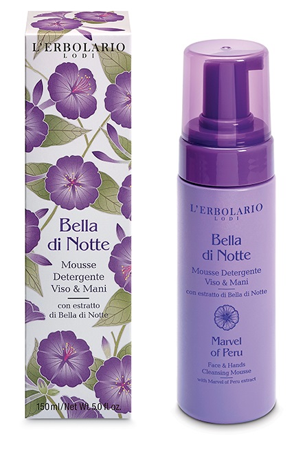 BELLA DI NOTTE MOUSSE DETERGENTE VISO MANI 150 ML - lepimpinelle.it