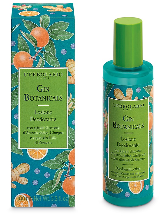 GIN BOTANICALS LOZIONE DEODORANTE 100 ML - lepimpinelle.it