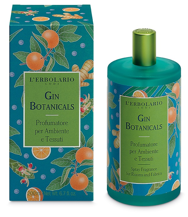 GIN BOTANICALS PROFUMATORE AMBIENTE TESSUTI EDIZIONE LIMITATA 200 ML - lepimpinelle.it