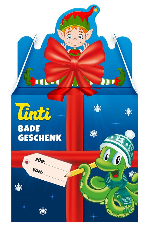 BATH CONFEZIONE REGALO CON STELLA DA BAGNO + BAGNOSCHIUMA + CORIANDOLI DI SAPONE + FOGLIO DI ADESIVI - lepimpinelle.it