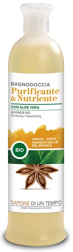 BAGNODOCCIA PURIFICANTE ANICE ARANCIO DOLCE ARGAN ALOE VERA 1500 ML - lepimpinelle.it