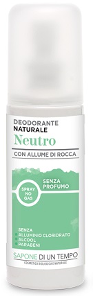 DEODORANTE SPRAY NEUTRO ALLUME DI ROCCA 100 ML - lepimpinelle.it