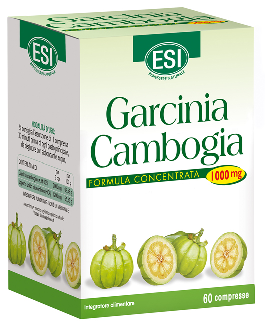 ESI GARCINIA CAMBOGIA 1000 MG 60 COMPRESSE - lepimpinelle.it